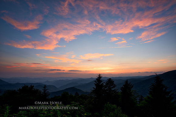 Sunset Clouds at Caney Fork