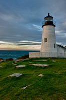Sunrise at Pemaquid light