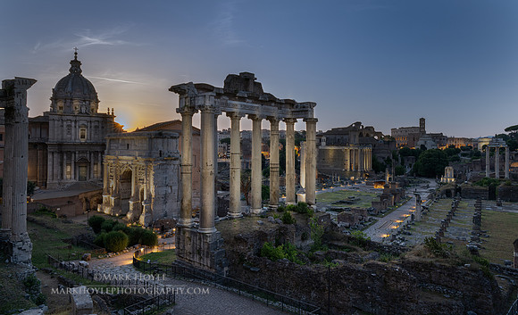 Sunrise Roman Forum